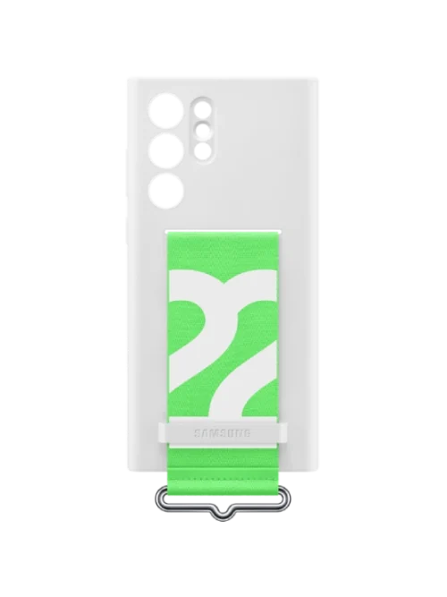 Galaxy S22 Silicone Cover with Strap