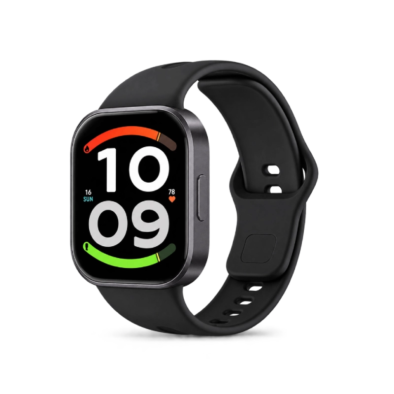 Xiaomi Redmi Watch 6 Active smartwatch dengan pilihan warna Midnight Black, Matte Silver, dan Sunset Orange