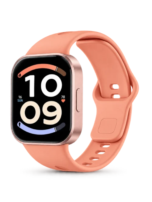 Xiaomi Redmi Watch 6 Active smartwatch dengan pilihan warna Midnight Black, Matte Silver, dan Sunset Orange