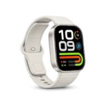 Redmi Watch 6 Lite smartwatch warna silver dan hitam dengan layar persegi