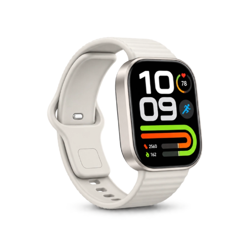 Redmi Watch 6 Lite smartwatch warna silver dan hitam dengan layar persegi