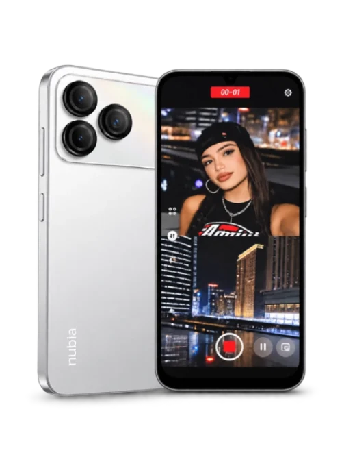 Smartphone ZTE Nubia A57 dengan desain elegan, layar luas, dan performa bertenaga untuk kebutuhan harian.